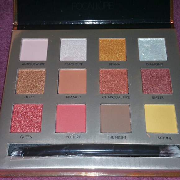 NEW Focallure Burning Eyeshadow Palette - Picture 3 of 8